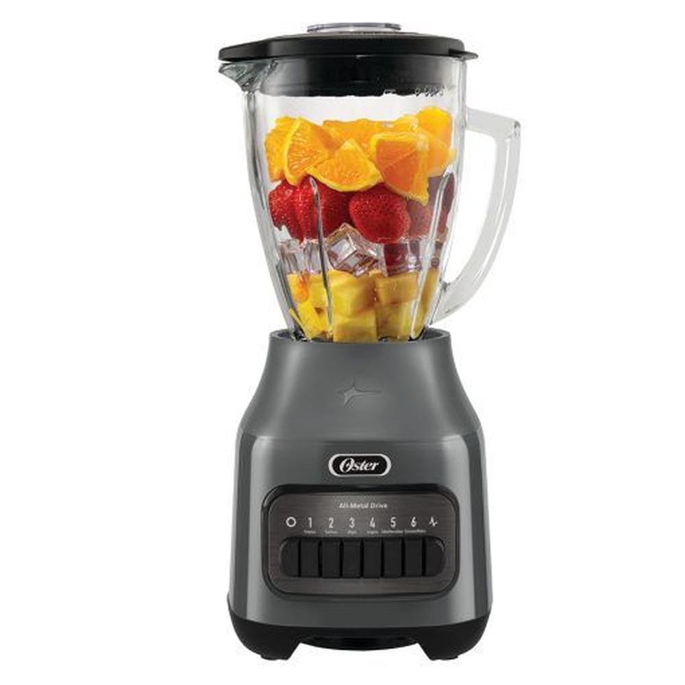 Licuadora Oster® 1.5L con 6 Velocidades BLSTPEG GPB Gris