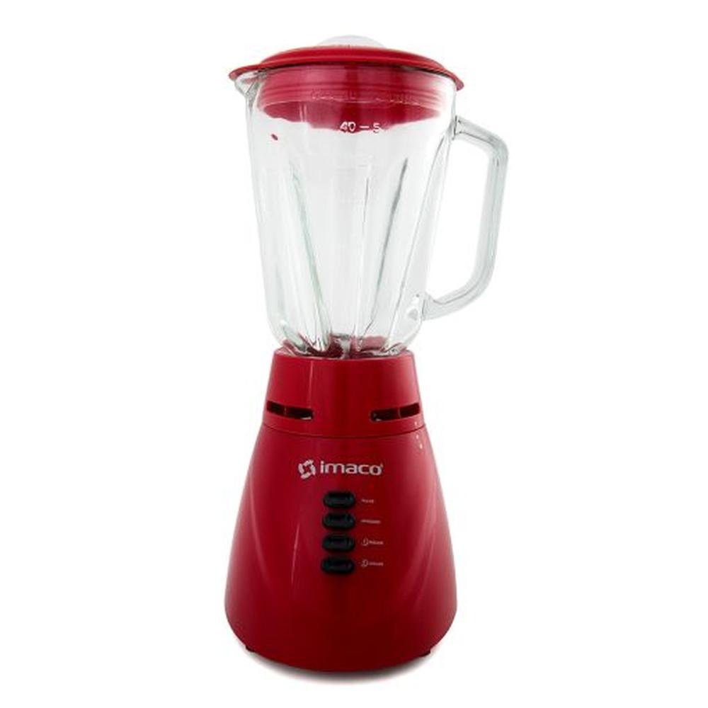 Licuadora Imaco 125L cVaso de Vidrio BL4125VR  Rojo