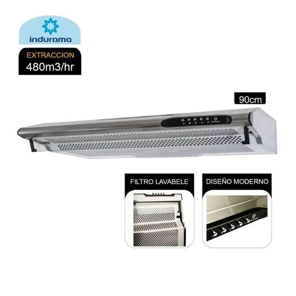 Campana Extractora 9Ocm Indurama CEI 902CRP