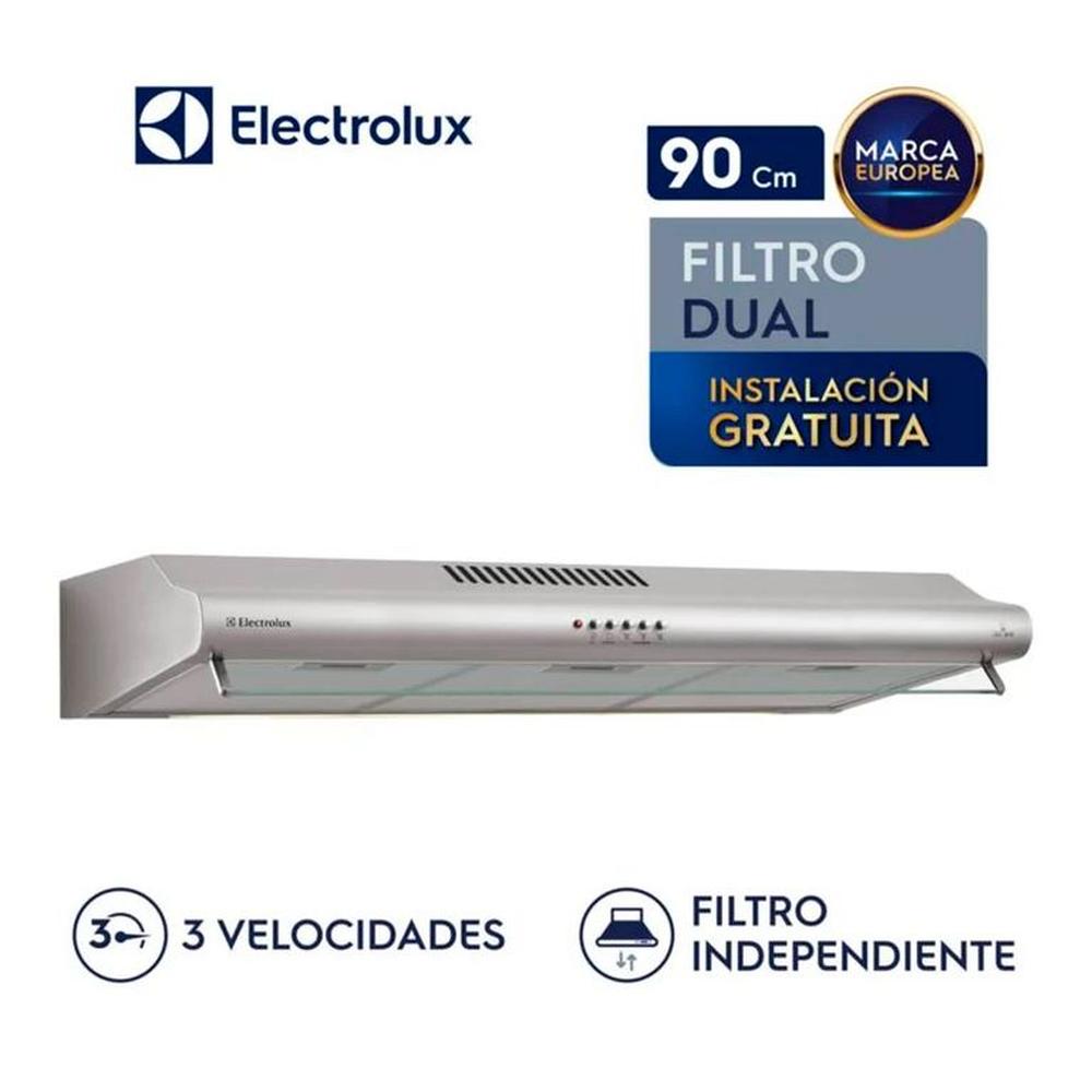 Campana Empotrable Eléctrico 90cm Electrolux EJSE362TBIS Silver