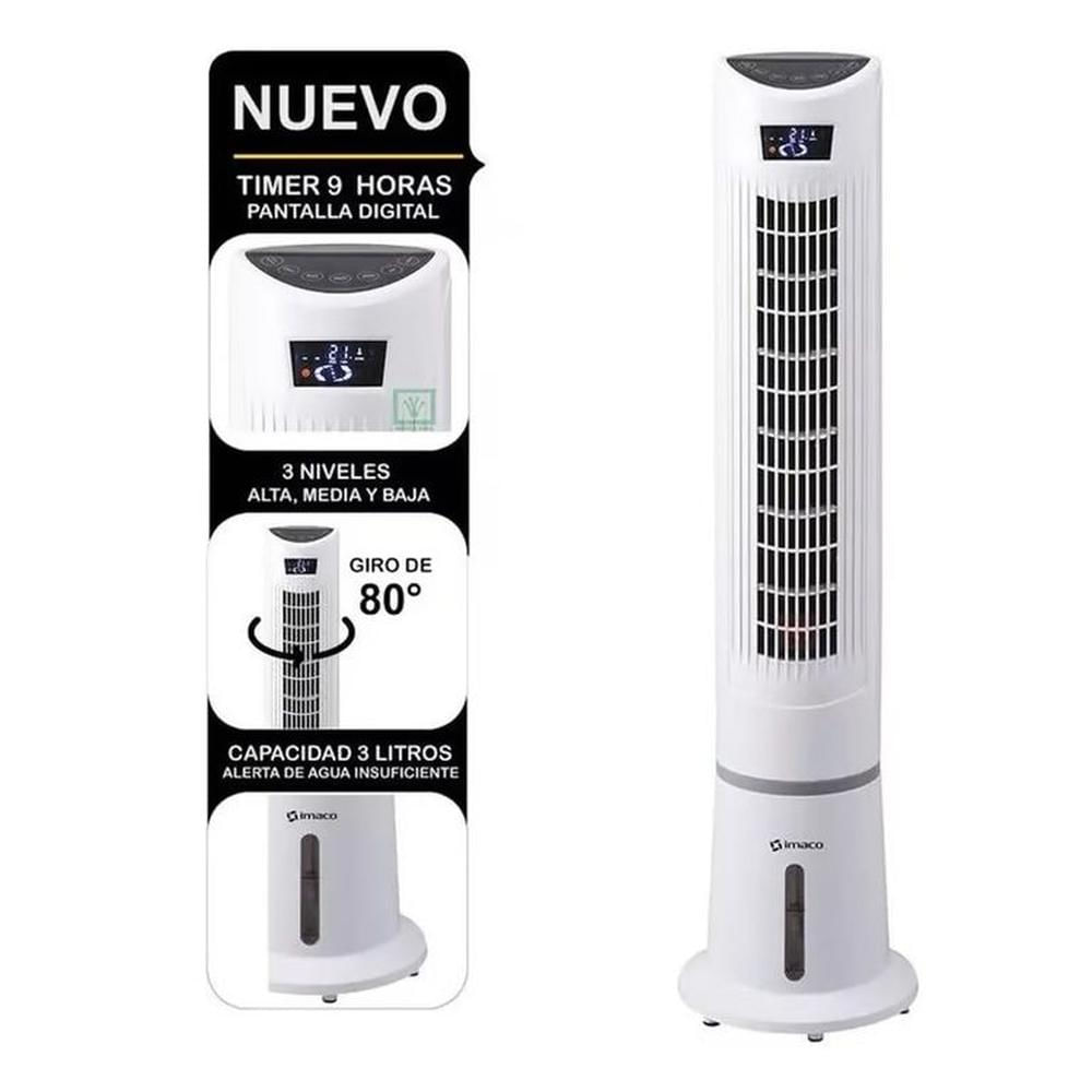 ENFRIADOR AIRE IMACO IYS5535 58W AIR COOLER DIGITAL C/CTRL.REMOT
