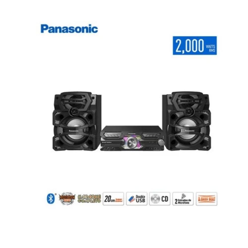 Mini componente Panasonic  SC-AKX730 2000Watts - Negro