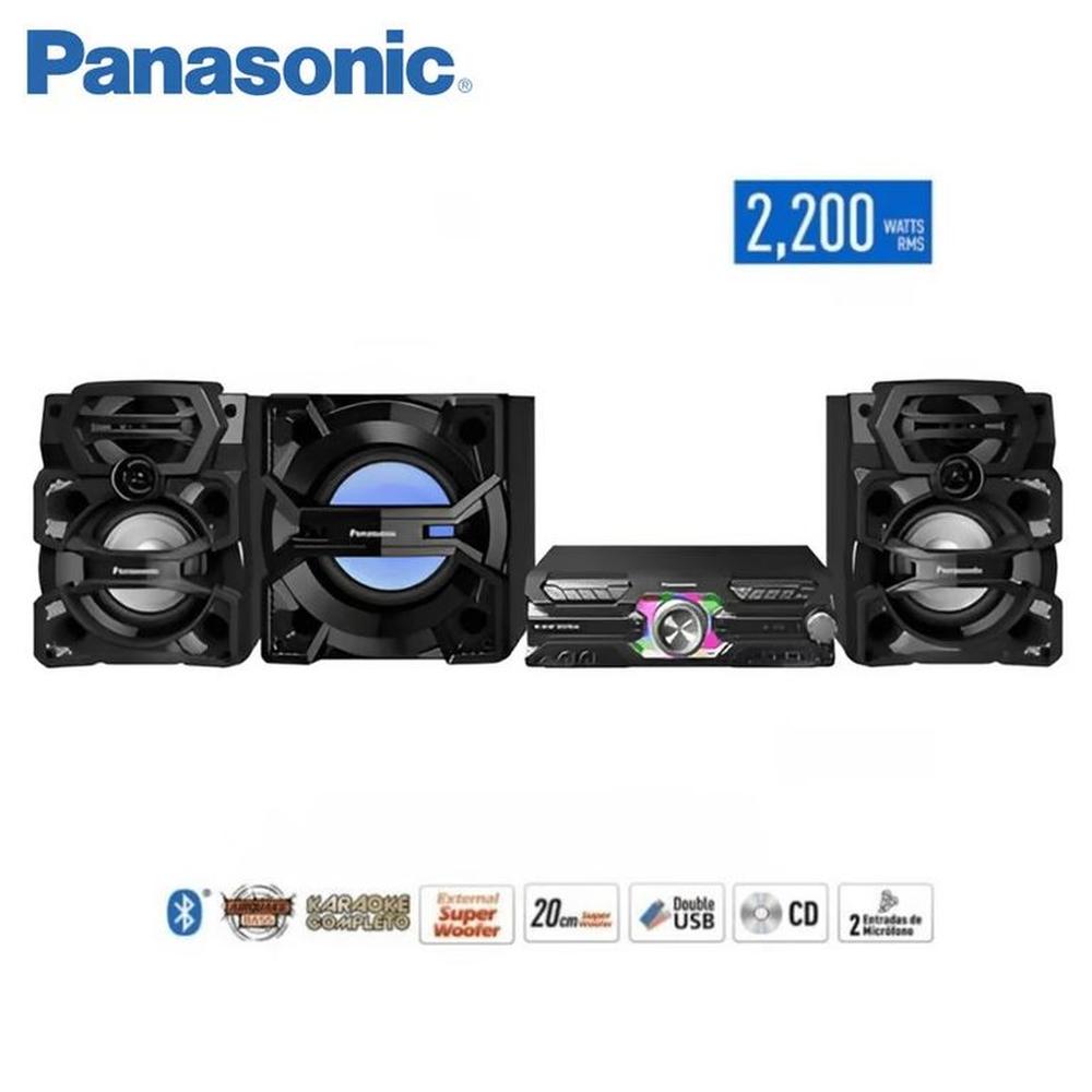 Mini componente Panasonic SC-AKX930 2200Watts - Negro