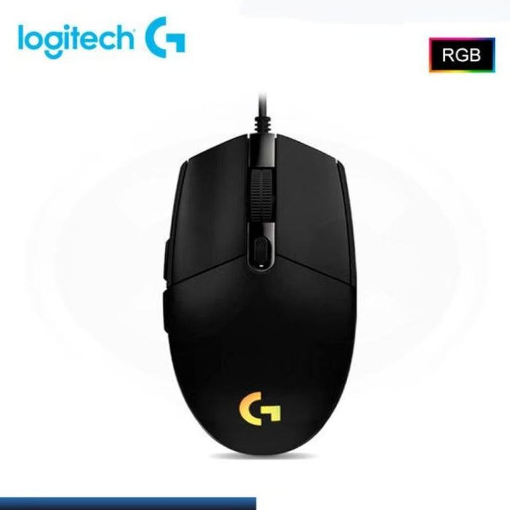 MOUSE LOGITECH G203 LIGHTSYNC OPTICAL 8000 DPI RGB BLACK | Promart.pe ...
