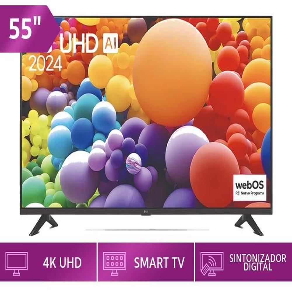 TELEVISOR SMART TV LG ULTRA HD 55 55UT7300PSA CON THINQ AI 2024