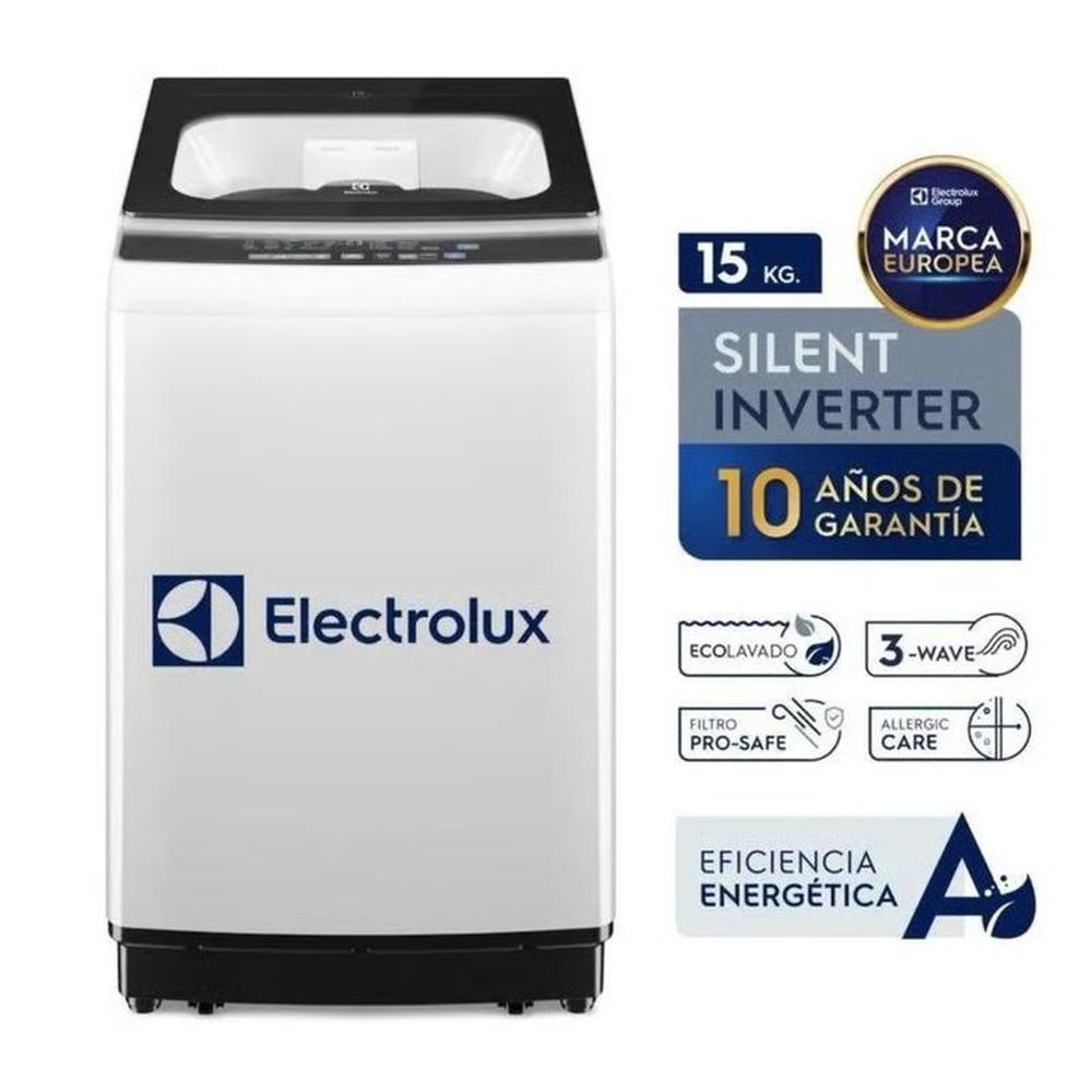 Lavadora 15kg Electrolux Blanco  Inverter Technology EWIP15F2XSWW