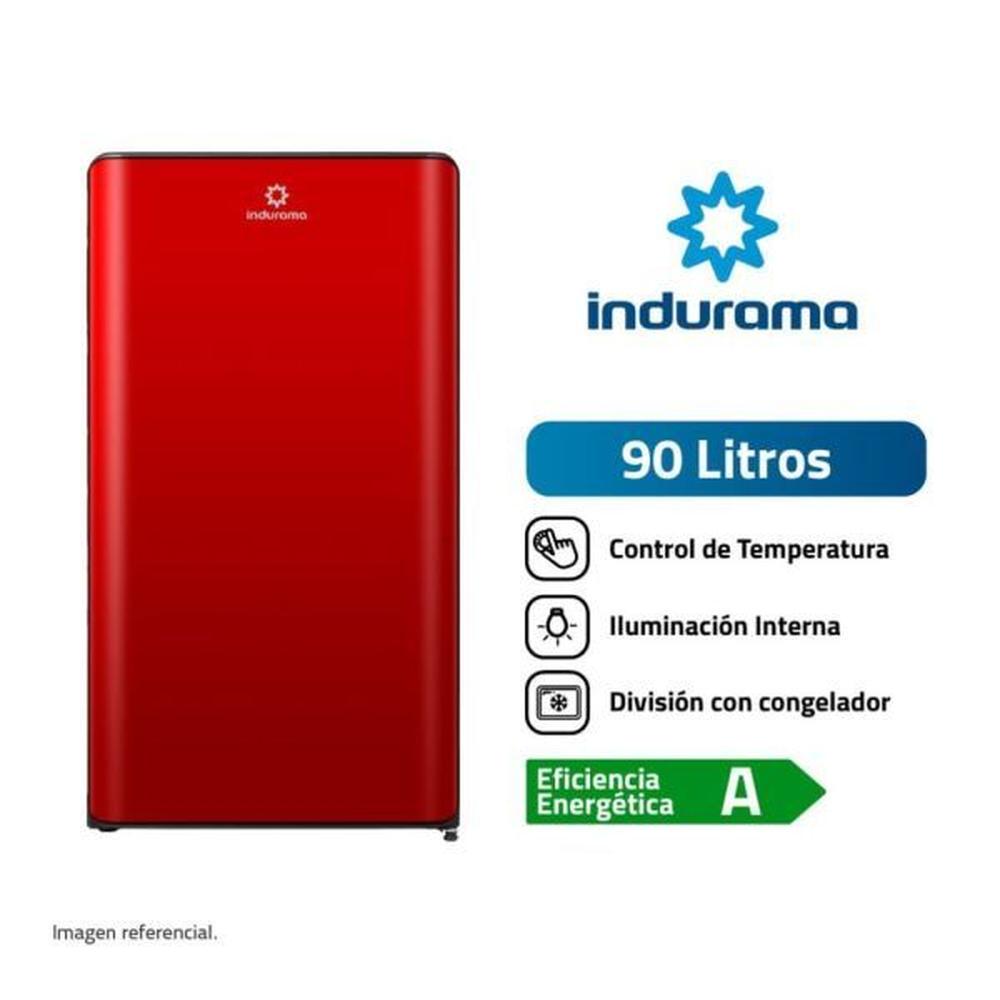 Frigobar indurama 90 litros Ri-109r -rojo