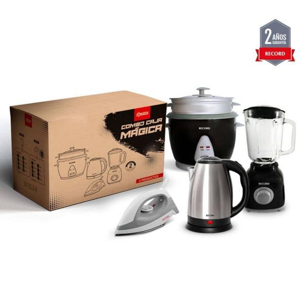 Combo  Licuadora Arrocera Plancha y Hervidor