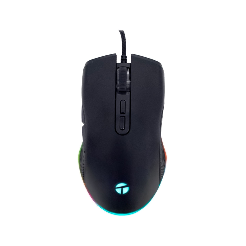 MOUSE GAMER TEROS TE-1233G RGB 7200DPI 7 BOTONES