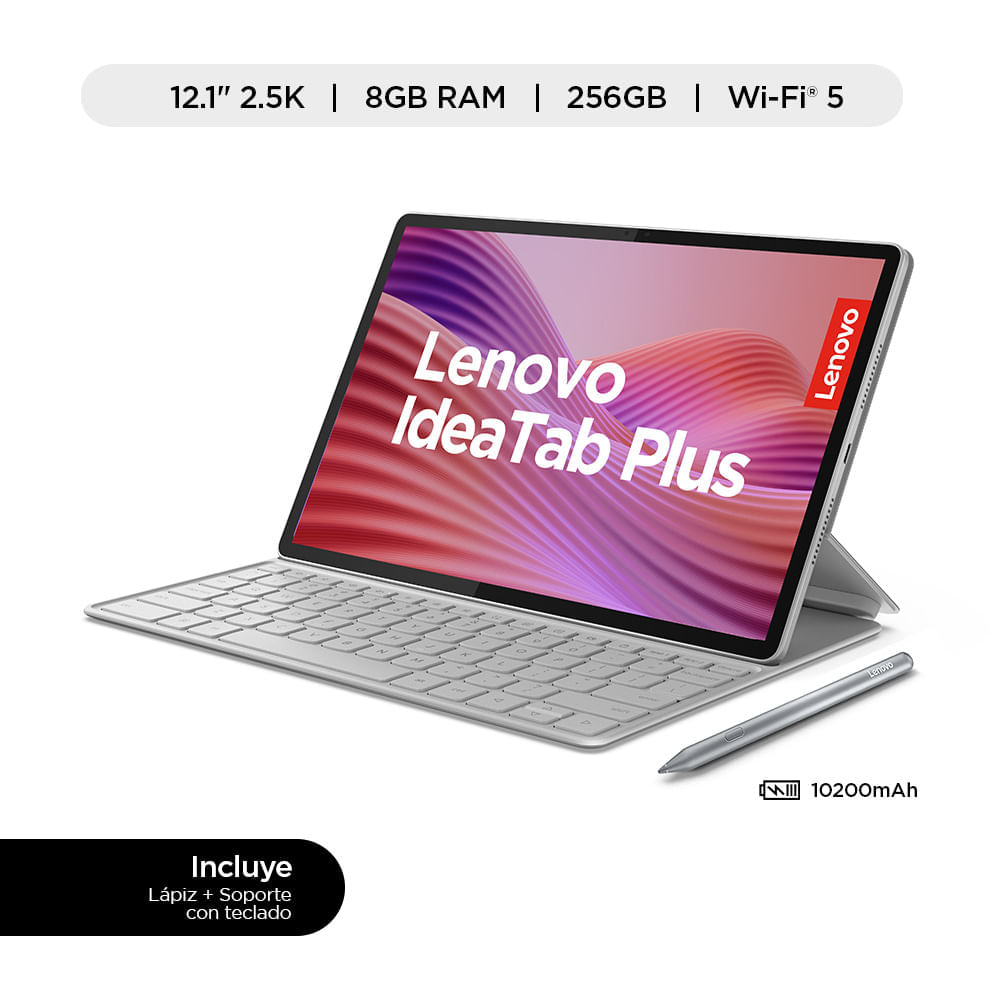 Tablet Lenovo Idea Tab Plus MediaTek Dimensity 6400 8GB RAM 256GB 12.1"" 2.5K 90Hz