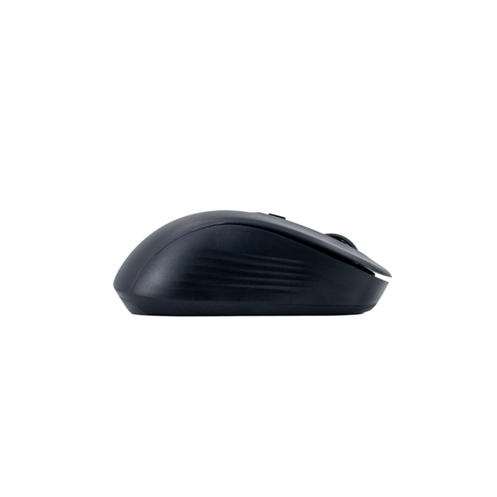 MOUSE INALÁMBRICO TEROS TE-1231S, 2.4GHZ, BT 5.0, 4 BOTONES, USB, NEGRO