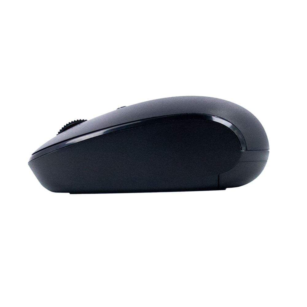 MOUSE INALÁMBRICO TEROS TE-1237S DUAL BT 5.0 Y USB NEGRO