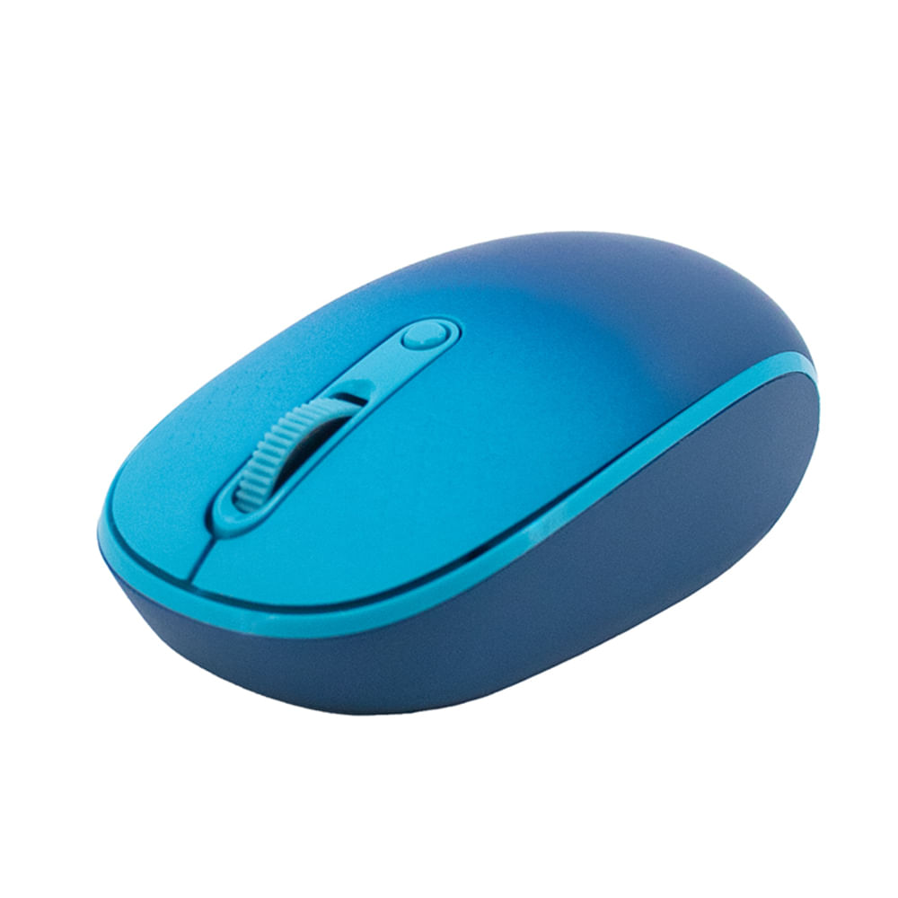 MOUSE INALÁMBRICO TEROS TE-1240S 2.4GHZ 4 BOTONES AZUL