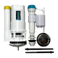 Kit de Instalación Doble Descarga Werken Blanco Accesorio Modelo Doble Descarga