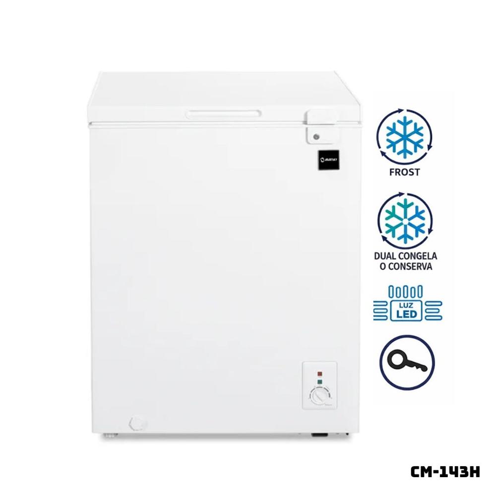 CONGELADOR OEM 142 L BLANCO CROMA - CM-143H