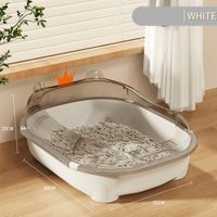 Arenero Para Gato Incluye Pala - Color Blanco