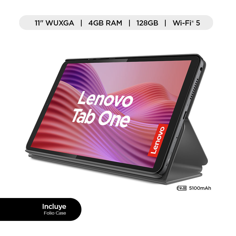Tablet Lenovo Tab One MediaTek Helio G85 4GB RAM 128GB 8.7"" HD