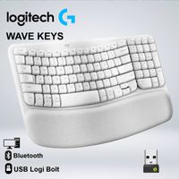 TECLADO LOGITECH ERGO WAVE WIRELESS USB BOLT BLUETOOTH SP