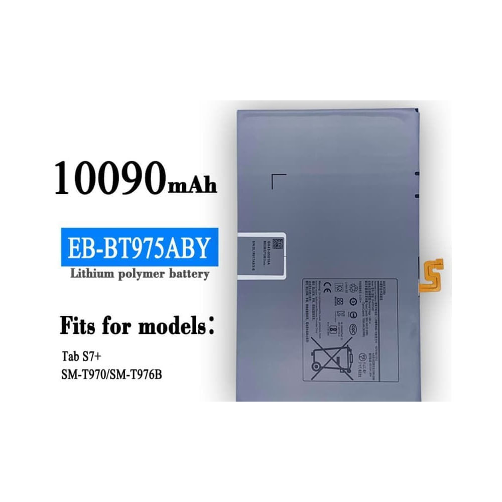 BATERIA GALAXY  TAB S7 PLUS - TAB S8 PLUS - TAB S7 FE  SM-T970