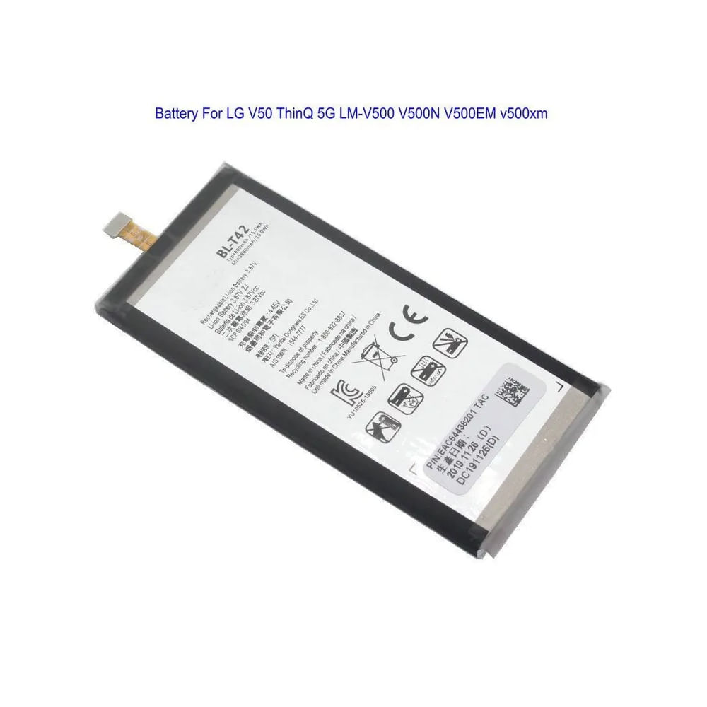 BATERIA LG V50 THINK BL-T42 TORIGINAL-SM NUEVO.