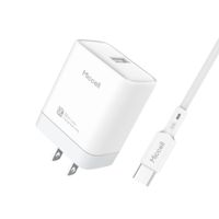 Miccell Cargador Rápido 120W Compatible con Xiaomi para Celular USB Tipo C