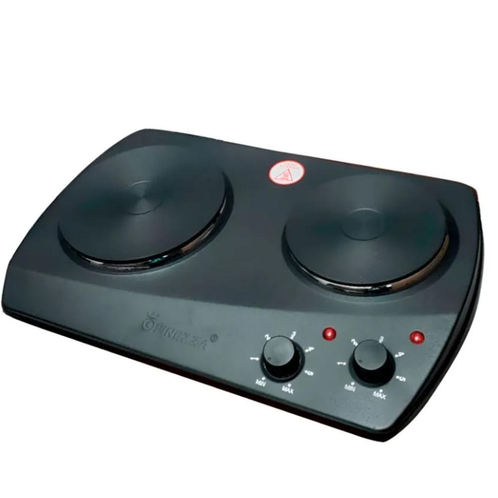 Cocina Electrica Finezza FZ203D3N Dos Hornillas para Cocina