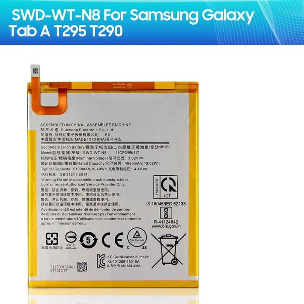 BATERIA SAMSUNG GALAXY TAB A 8.0 (2019) - T290 NUEVO