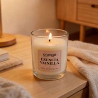 Vela Perfumada de Cera Orange Modelo Perfumada Vainilla 90g