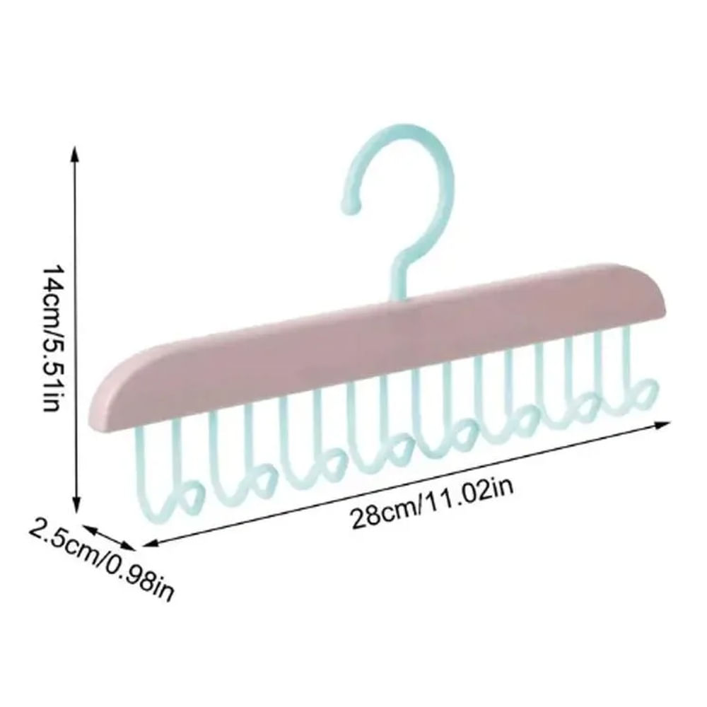 Ganchos Perchero con Adhesivos Multiuso Rosado