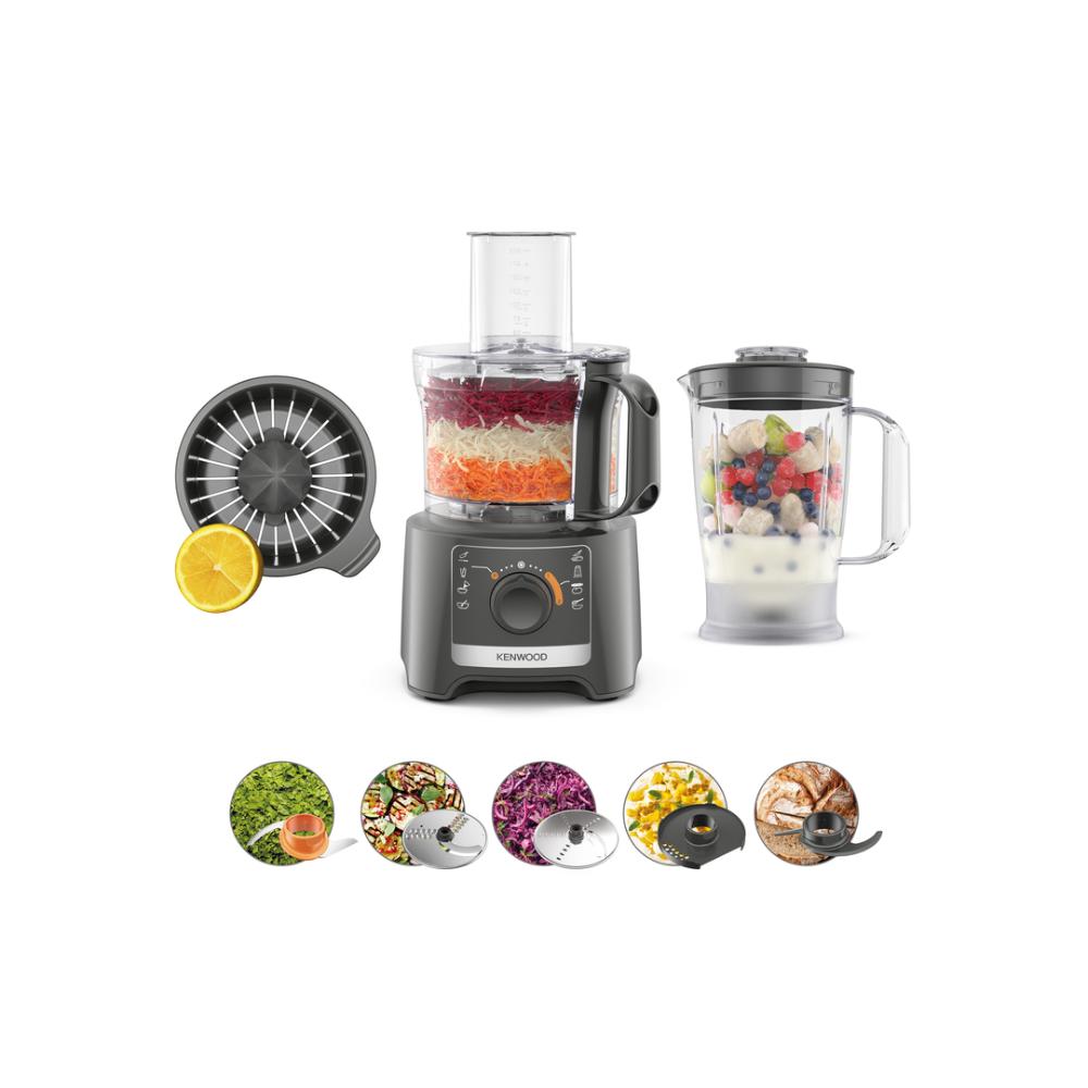 Procesador De Alimentos Kenwood Multipro Compact FDP31.360GY Gris