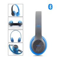 Audífonos Inalámbricos con Bluetooth P47 Azul