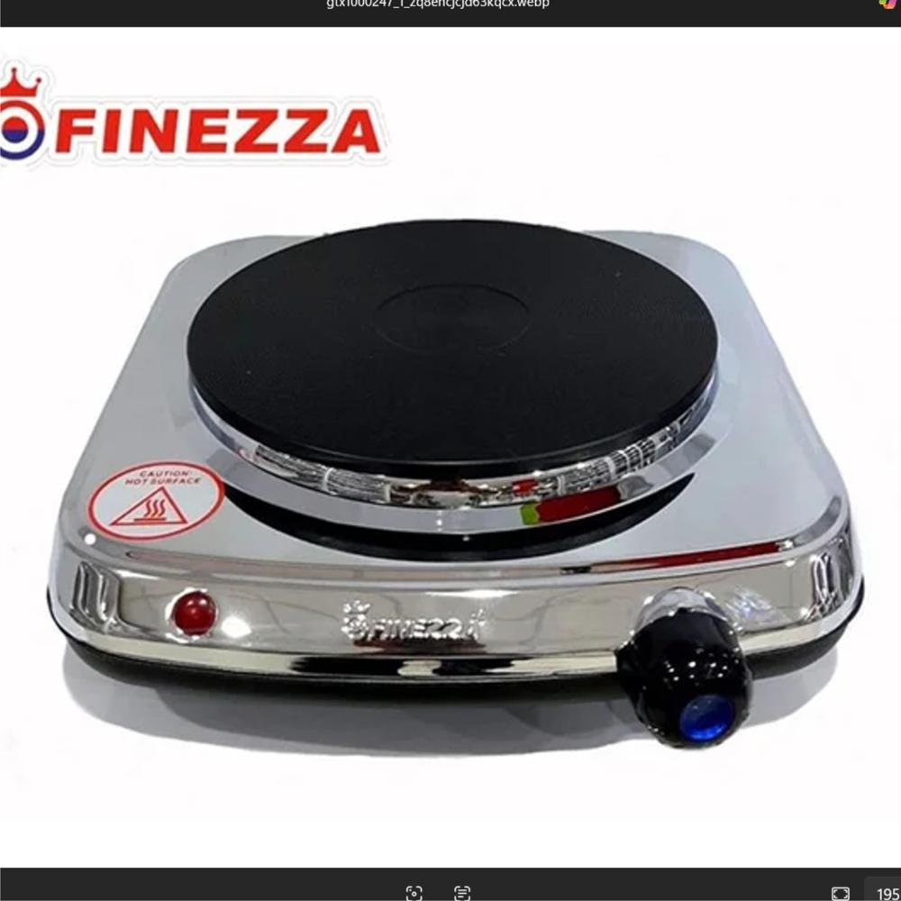 Cocina Electrica de Mesa Finezza FZ201D1Ch Una Hornilla Acero