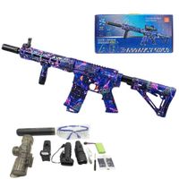 Pistola de Juguete para Niños y Adultos Lanzador de Hidrogel Accesorios MRD