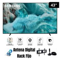 Televisor Samsung 43'' QLED UHD 4K QN43Q7FAAGXPE Vision AI 2025 - ANT - RACK FIJO