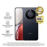 Smartphone Honor Magic 8 Lite 512GB 8GB Negro 5G