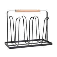 Porta Vasos Negro Orange