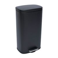 Tacho Pedal 30 litros Soft Close Negro Orange