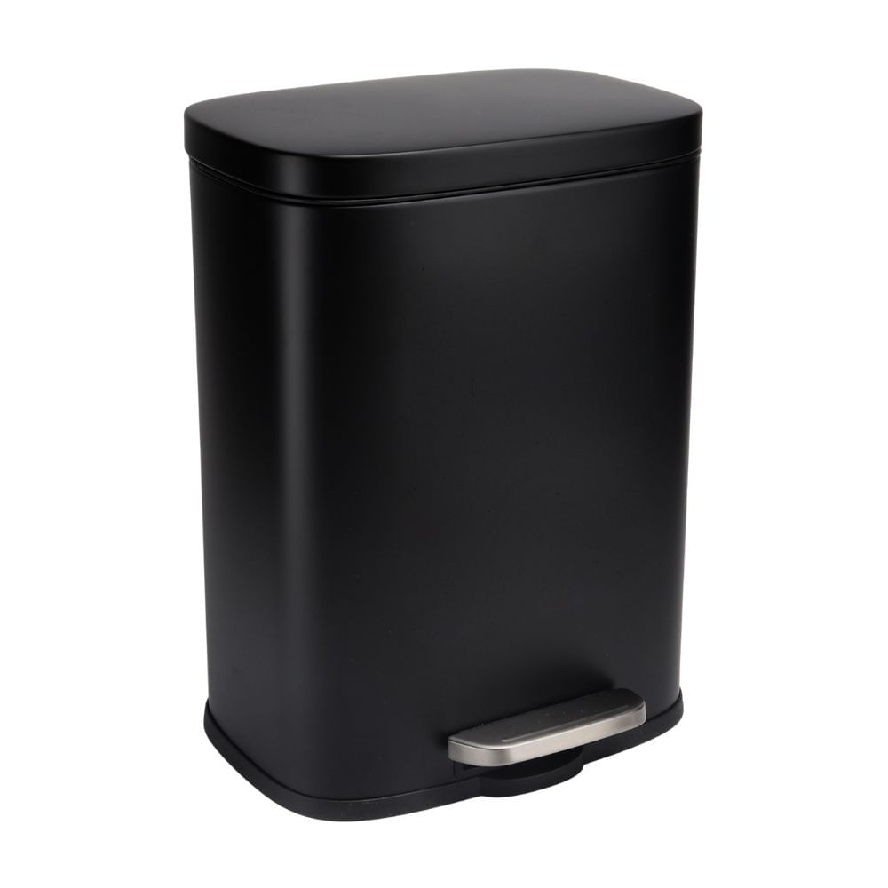 Tacho Pedal 12 litros Soft Close Negro Orange