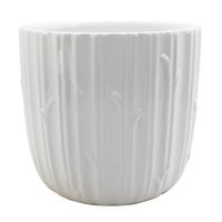 Maceta Decorativa Blanca Orange