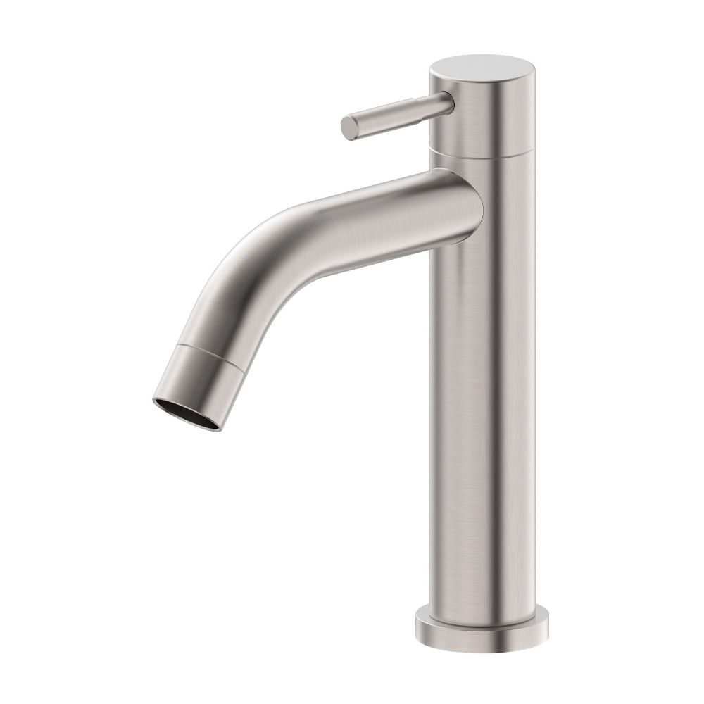 Llave de lavatorio Minimalista Pico Bajo Inoxidable Trebol