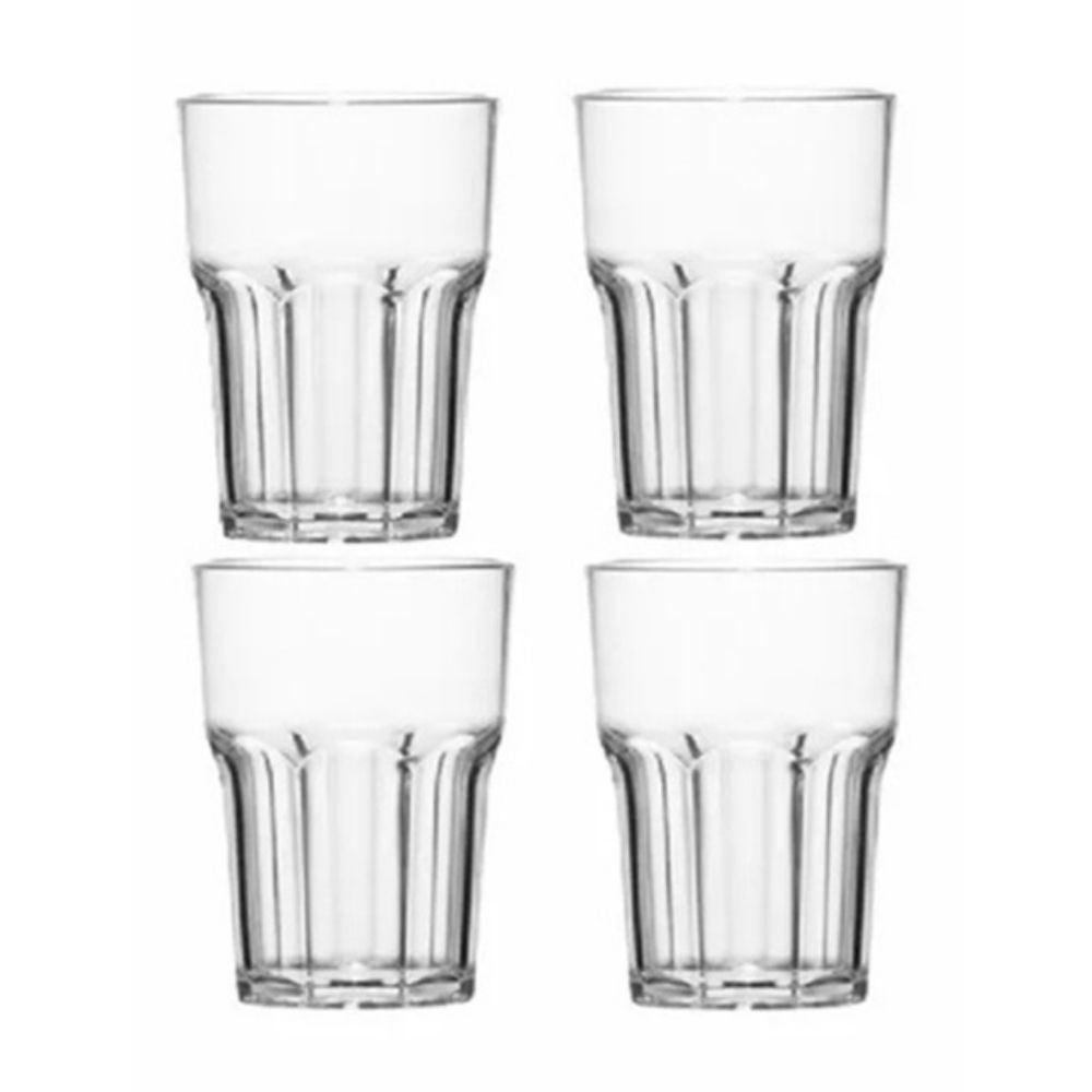 Set x 4 Vasos Siena Alto 420ml Fta
