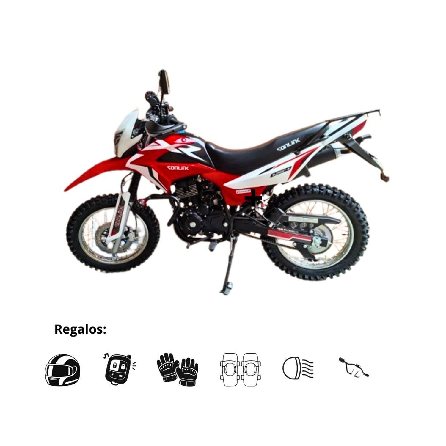 Moto Sonlink Todo Terreno SL200GY-3 200 CC 13.6 HP 5 Vel.