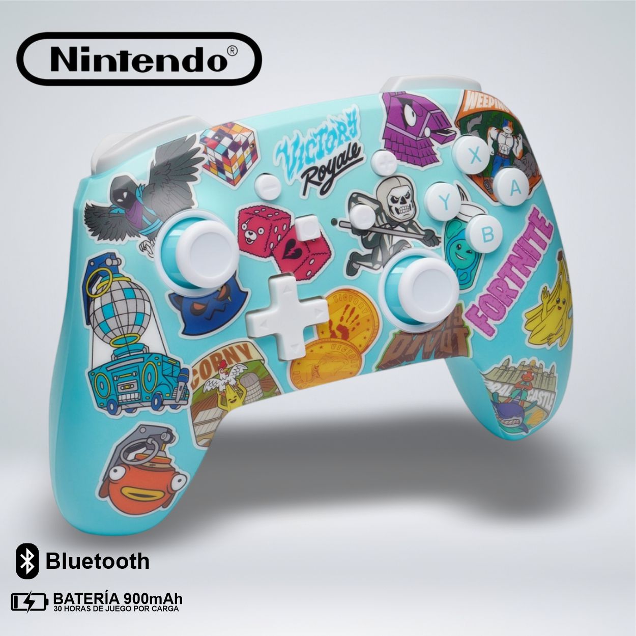 MANDO NINTENDO SWITCH POWER A CONTROLLER STICKER FORTNITE MANIA