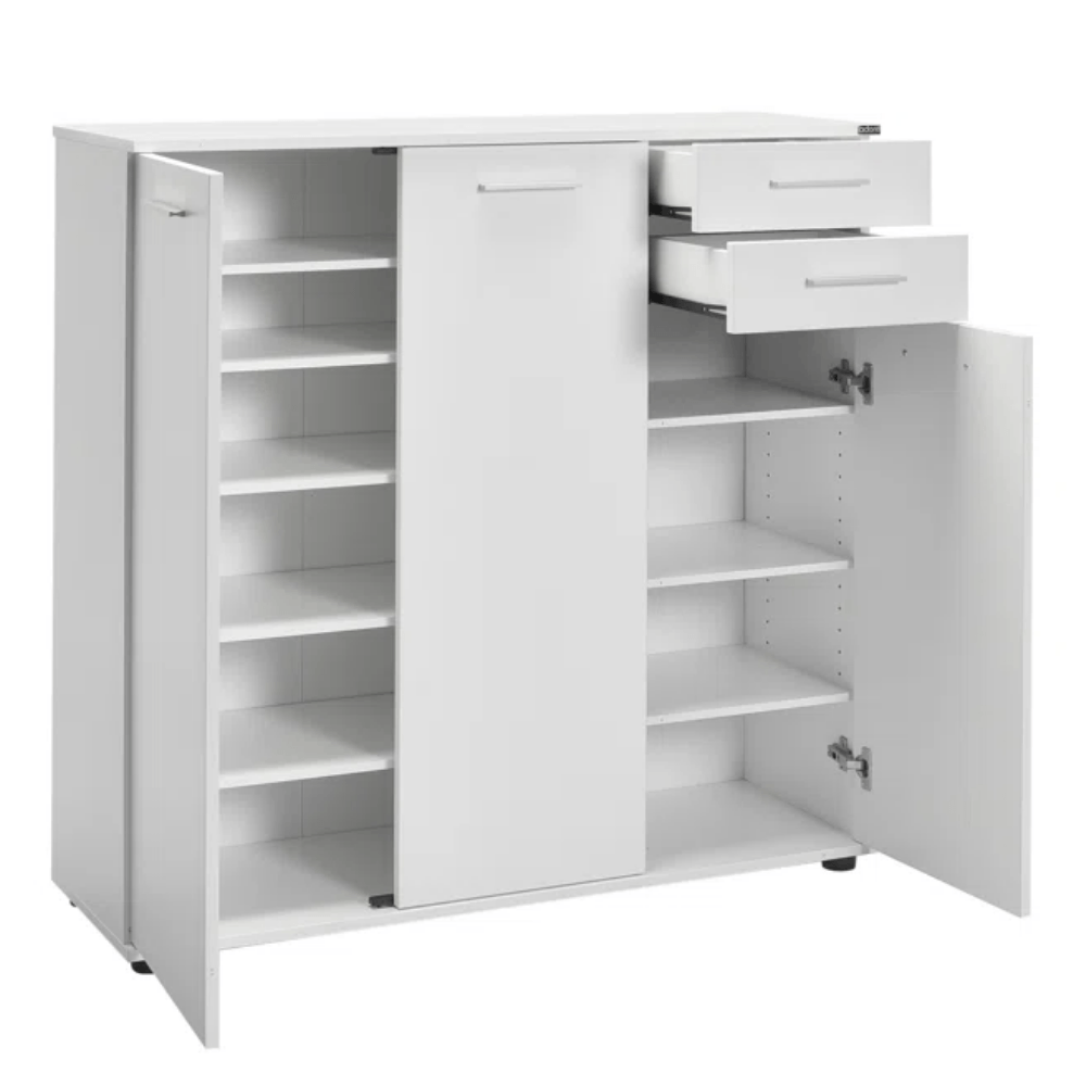 Zapatera Kento Blanco - Muebles Bonno Zapatera Kento Blanco - Muebles Bonno