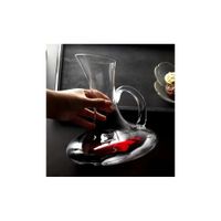 Decantador de Vino Con Asa cuello de cisne