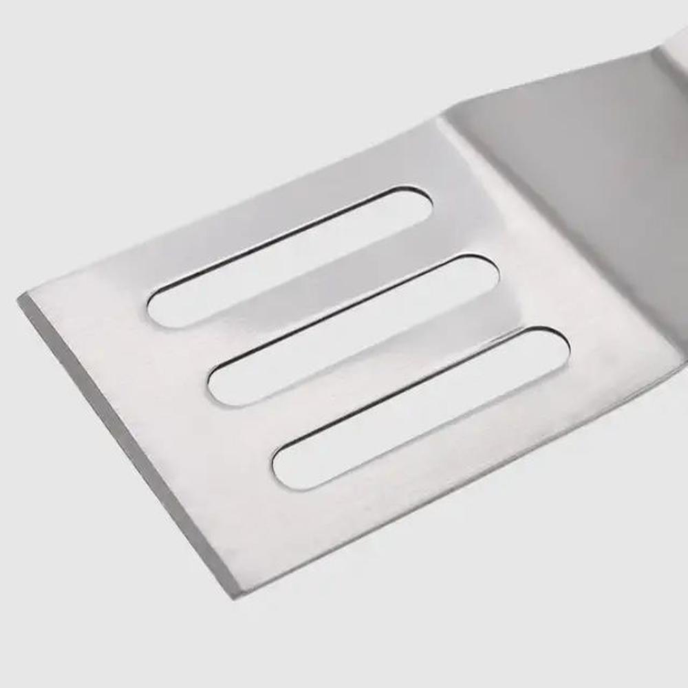 Set Utensilios Parrilla Cuchillo Trinche Espátula