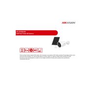 Hikvision DS-2DE2C400IWG-K4G Camara Exterior 4G 4MP con Bateria y Panel Solar