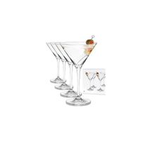 Juego 4 Copas para Martini Tallo alto