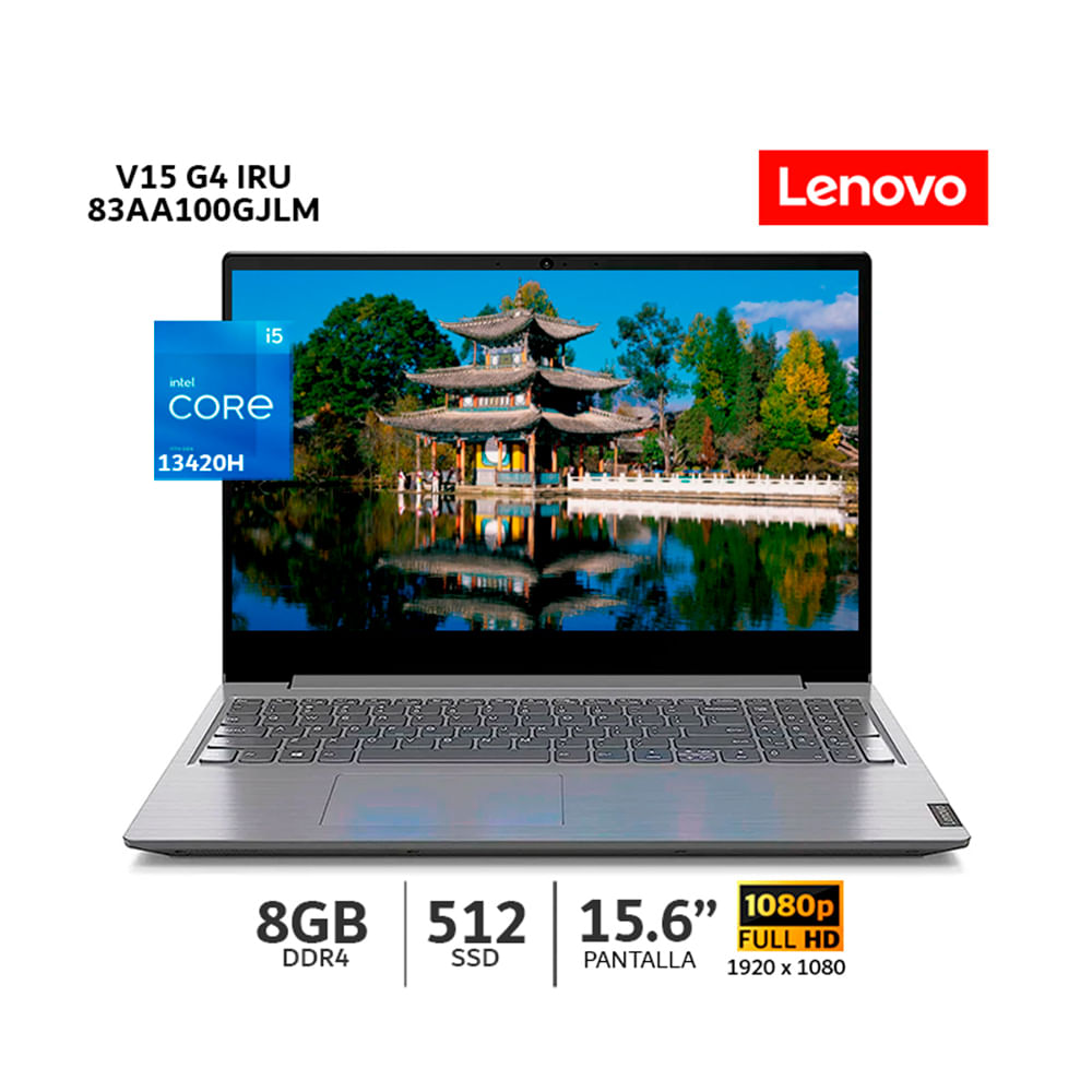 Laptop Lenovo V15 G4 IRU Intel Core i5 13420H 8Gb Ram 512Gb SSD 15.6 FHD 83A100GJLM