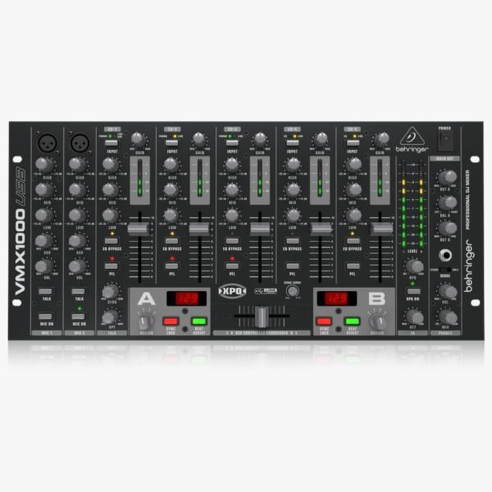 Behringer VMX1000USB Mezclador profesional de DJ
